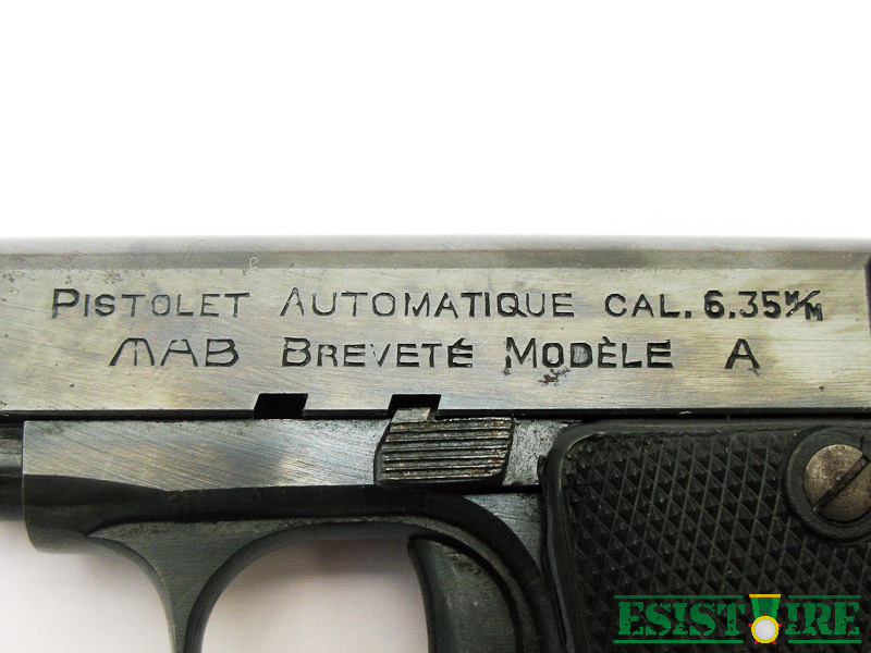 Pistolet MAB A 4ème catégorie armes Armes classées France ESIStoire Vente d
